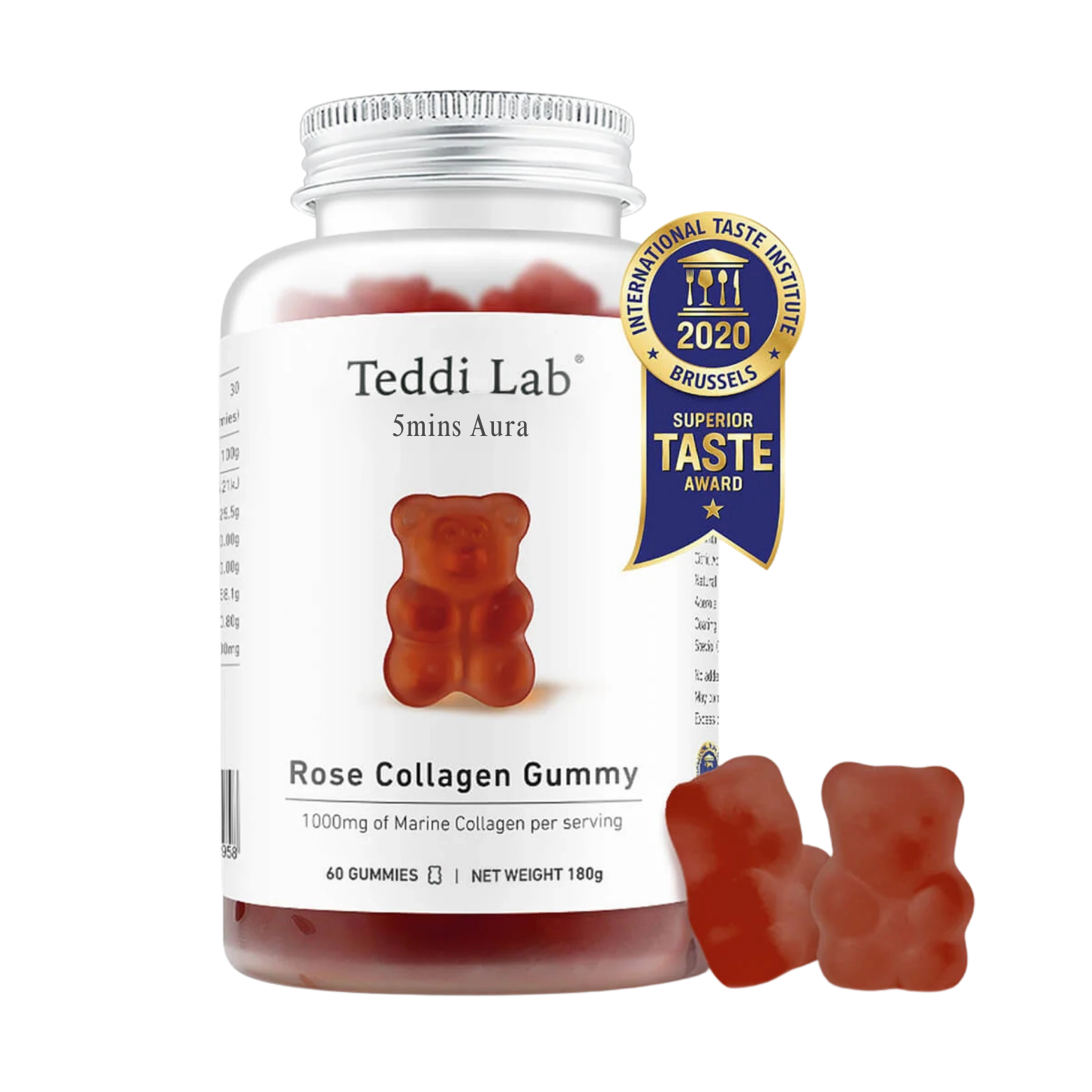 Collagen Rose Gummy Bear