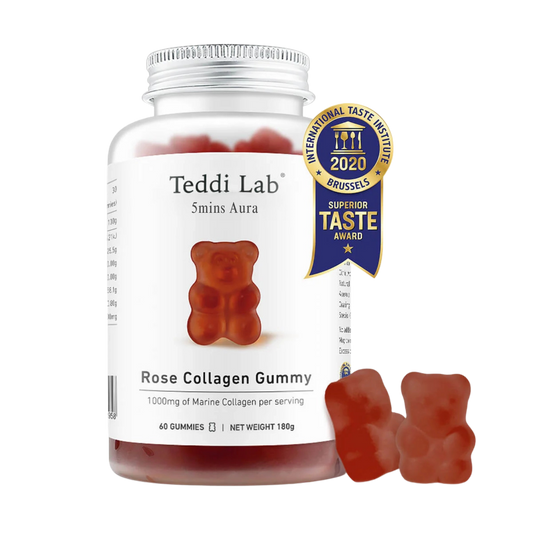 Collagen Rose Gummy Bear