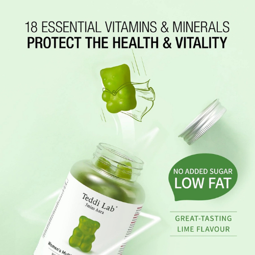 Multi-Nutrient Lime Gummy Bear