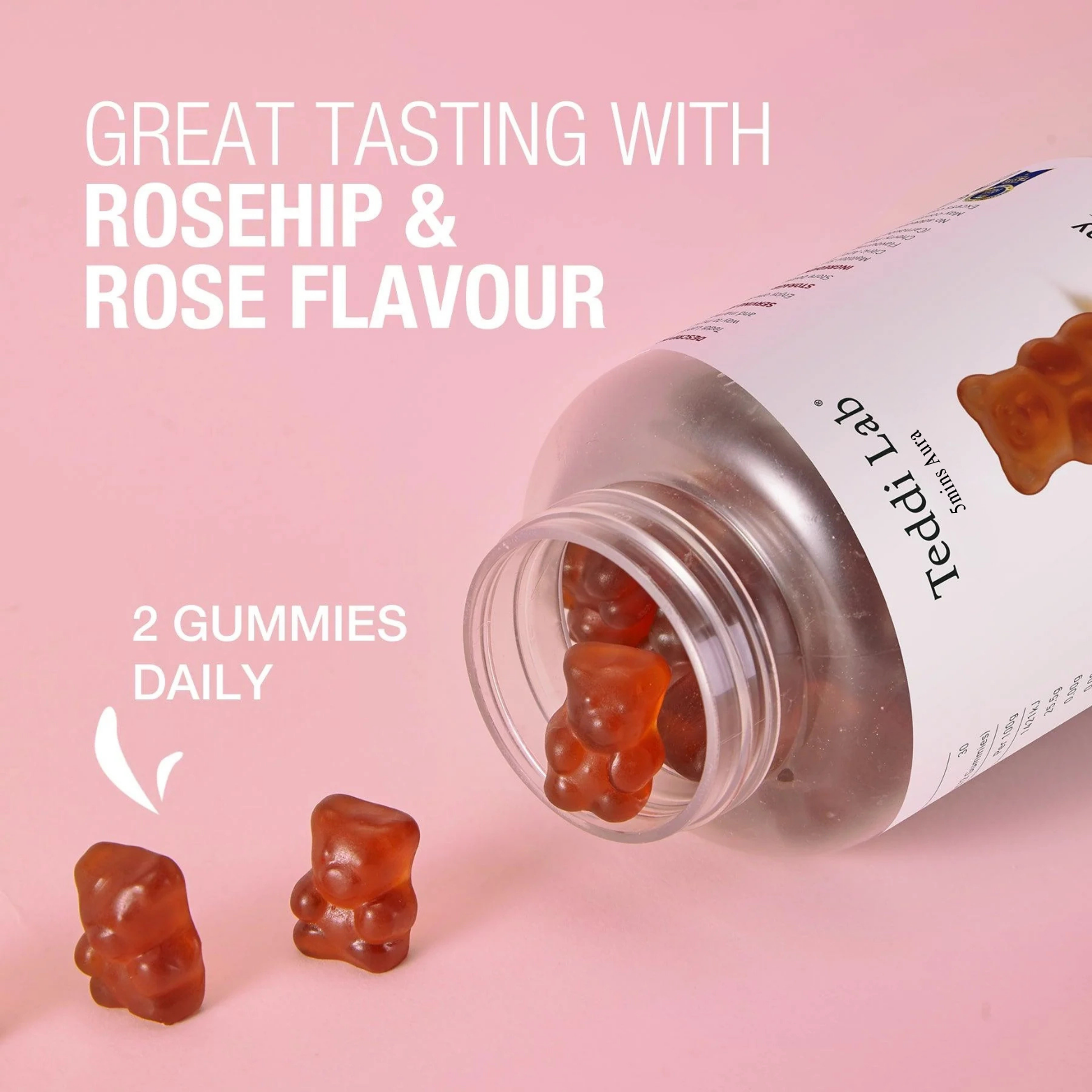 Collagen Rose Gummy Bear